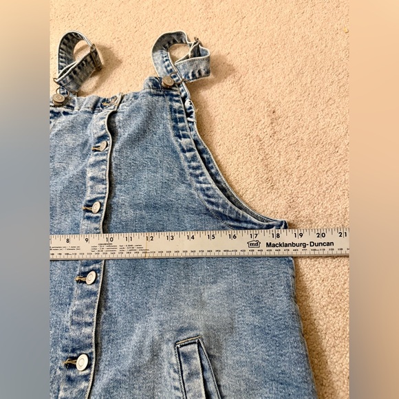 Celebrity Pink Women’s Blue Denim Overall Dress - Picture 7 of 12